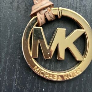 Michael Kors Gold Logo bag charm